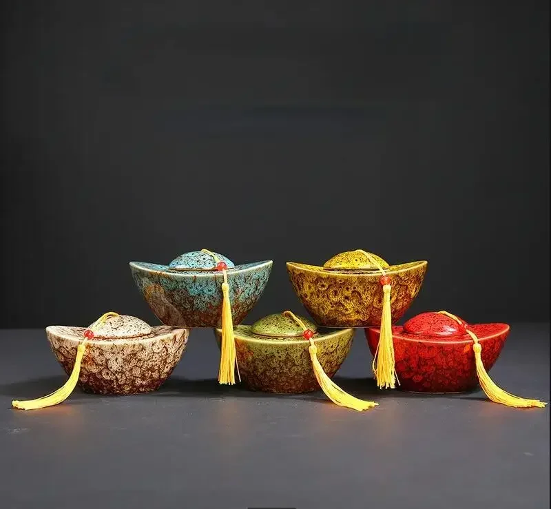 

Керамический резервуар для хранения чая, влагостойкая герметичная банка, коробка для чая, контейнер для чая, банка для конфет, органайзер для чая, коробка для хранения