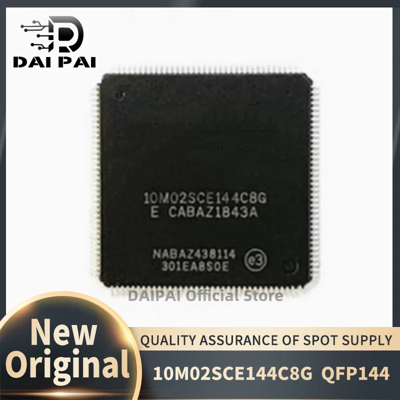 ( 1Pcs-5Pcs/Lot) 100% New original 10M02SCE144C8G 10M02SCE144C8 10M02SCE144 TQFP144 Microcontroller Chipset