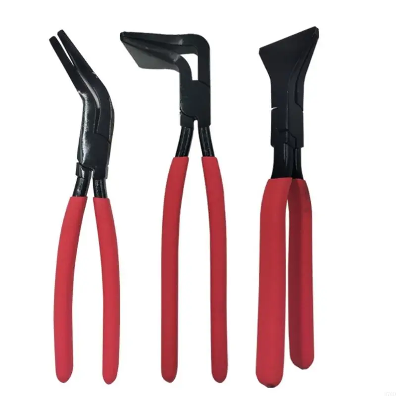 E7CD Hand Seamers Sheet Metal Bender Sheet Metal Bending Pliers Carbon Steel Metal Bending Tool 45° 90° 180° Pliers