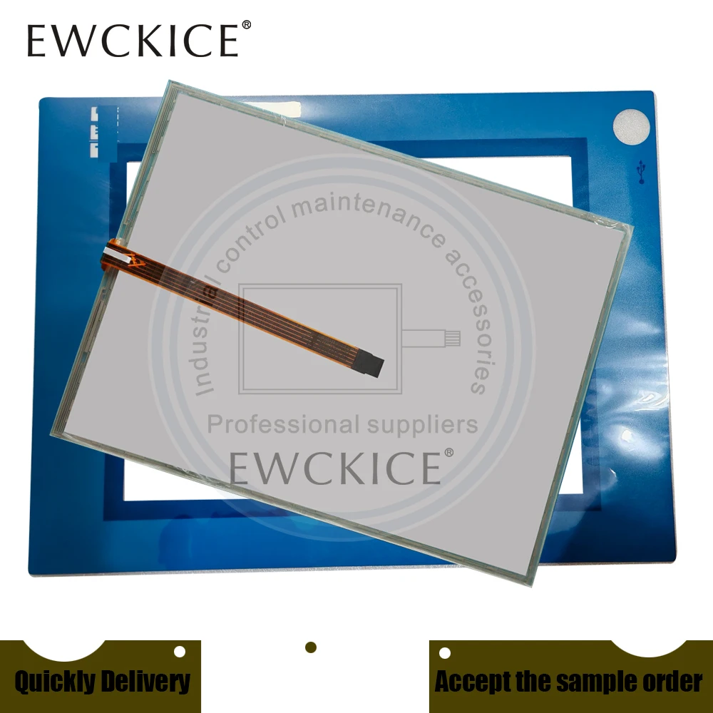 NEW 5PP520.1505-K18 HMI PLC Touch Screen AND Front Label Panel Film