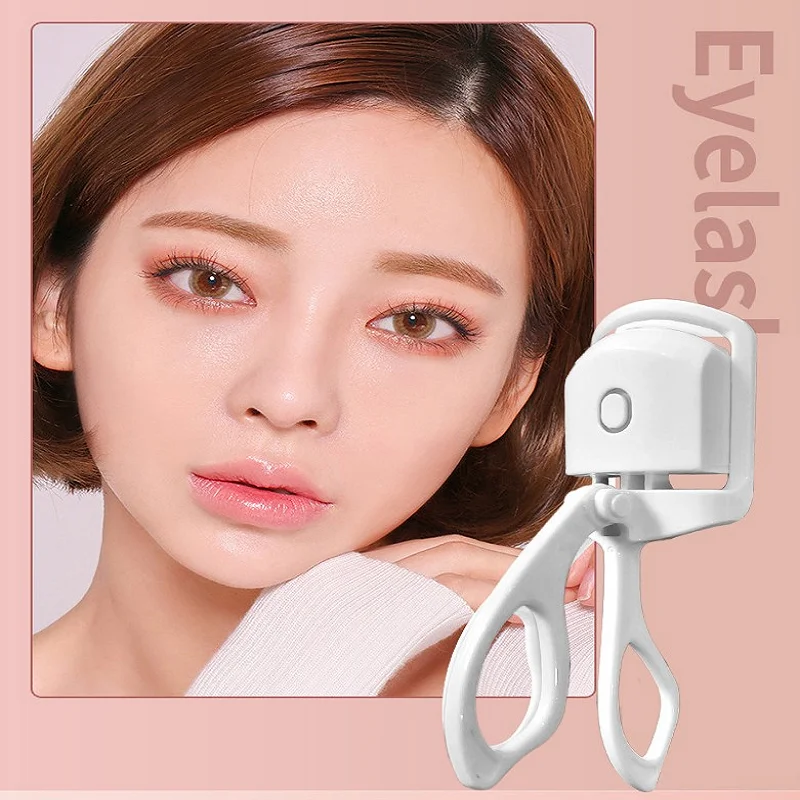 Electric Eyelash Curler Hot Eyelash Curler Portable Rechargeable Long-lasting Styling