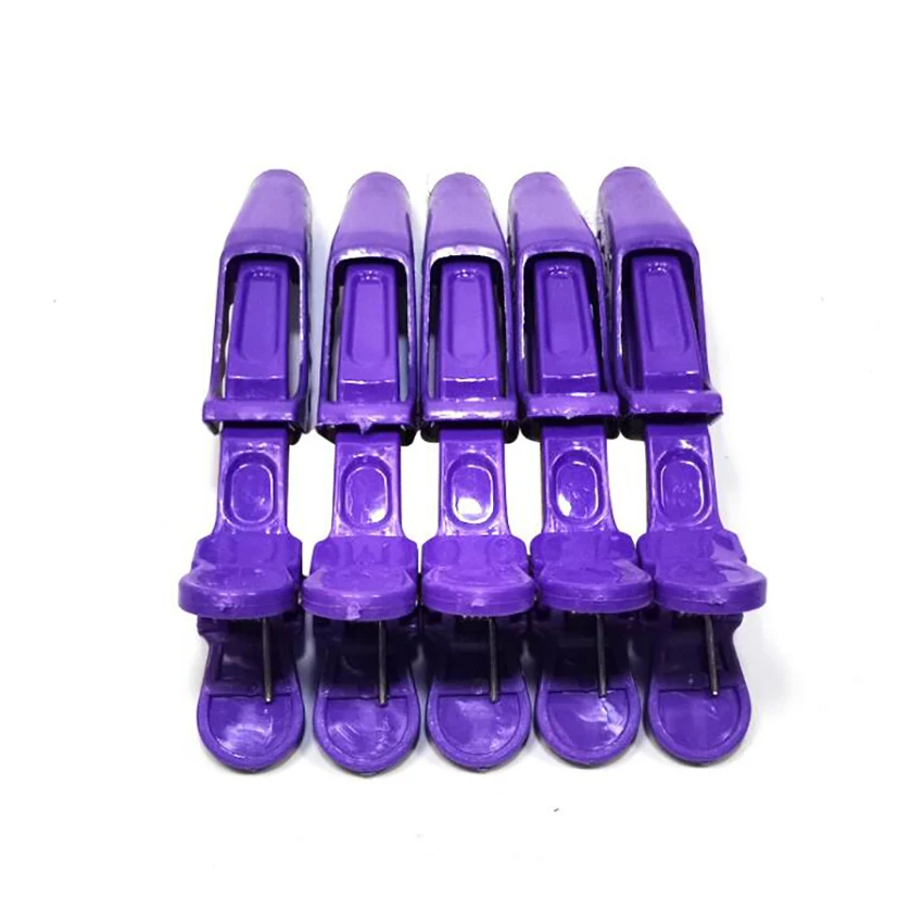 Women Styling Hair Clip Professional Alligator Plastic Hair Sectioning Clips Durable Alligator Hair Clip with Nonslip Grip