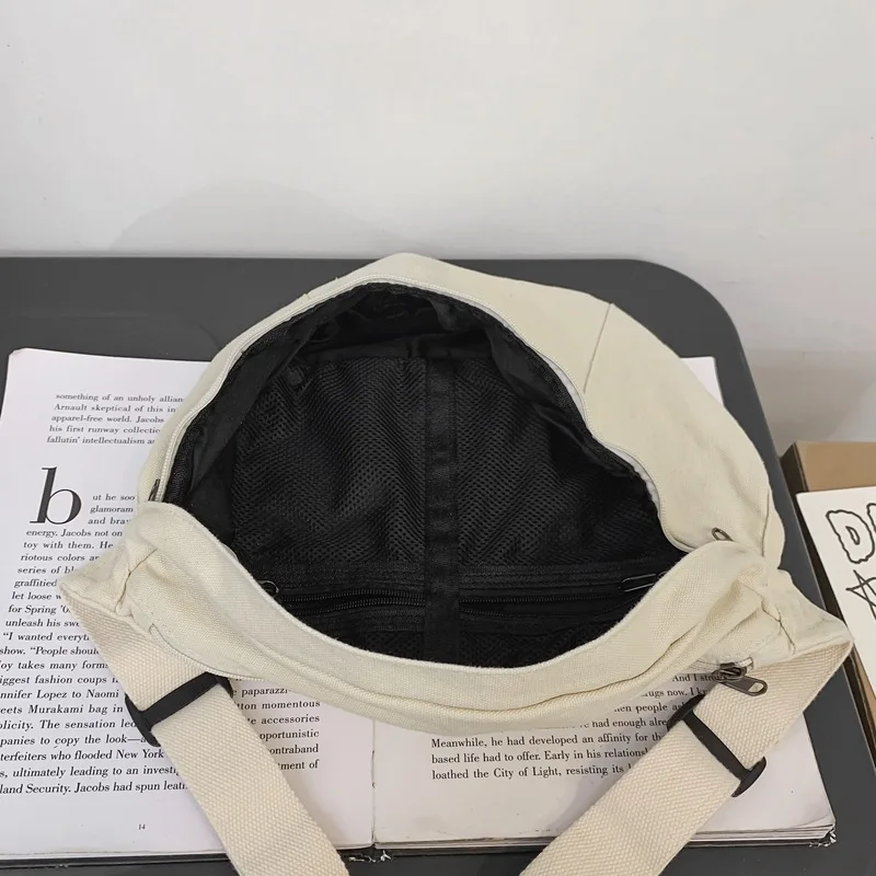 Fashion Trend Waist Bags Ladies Canvas Waist packs Phone Pack Street Hip hop Belt Bags Large capacity Unisex Crossbody Chest Bag