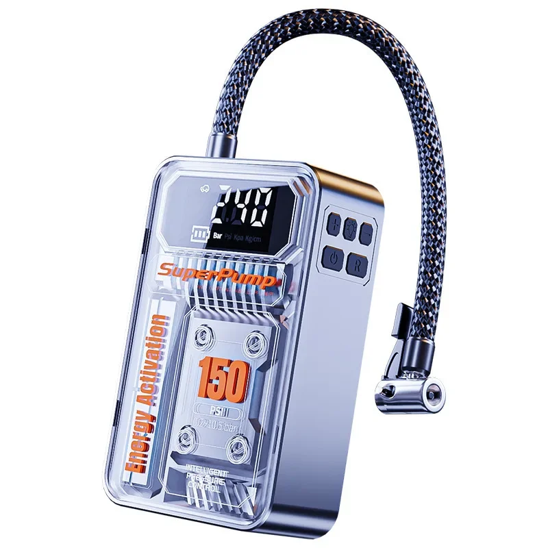 Pompa Ban Mobil Nirkabel Listrik 2026 Daya Tinggi Mini Portabel Air Treasure Auto Pump 3589