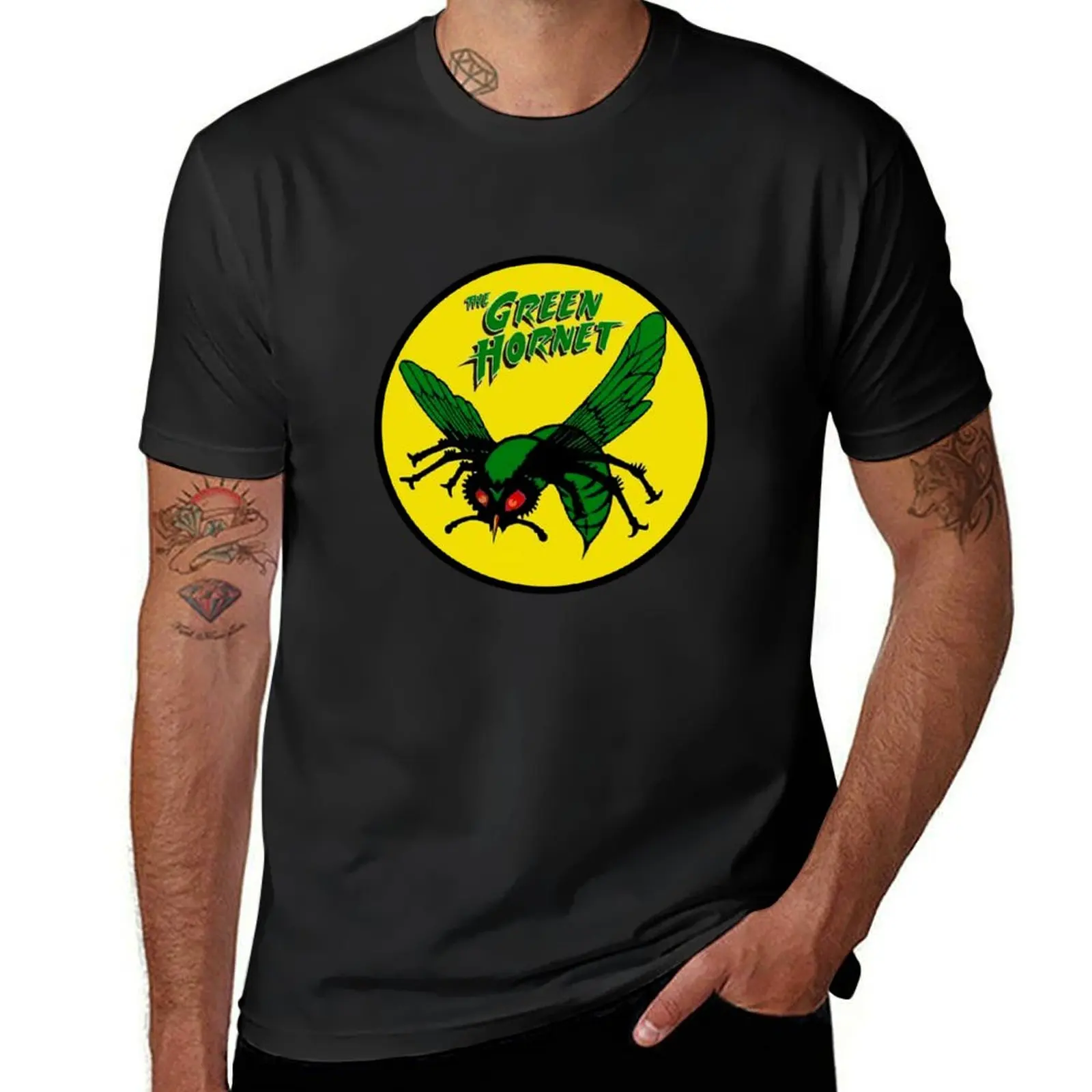 

Green Hornet T-Shirt customs design your own funnys quick drying vintage black t shirts for men