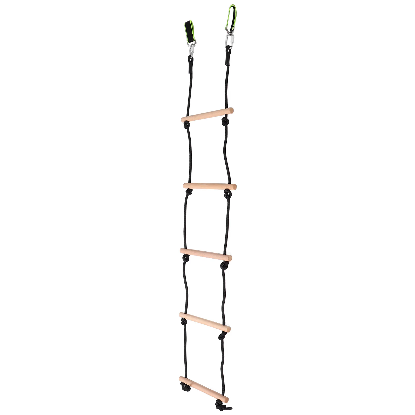 Escalera de juguetes deportivos para escalada, cuerda de madera, escaleras de madera de haya, accesorios, columpio, árbol para niños, colgante