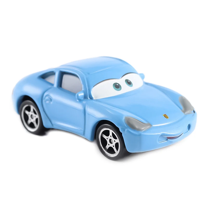 Anime Disney Cars Sally Racing Ramone Action Figure Lightning McQueen Sheriff 1:55 Die Cast Model Children\'s Toys Christmas Gift