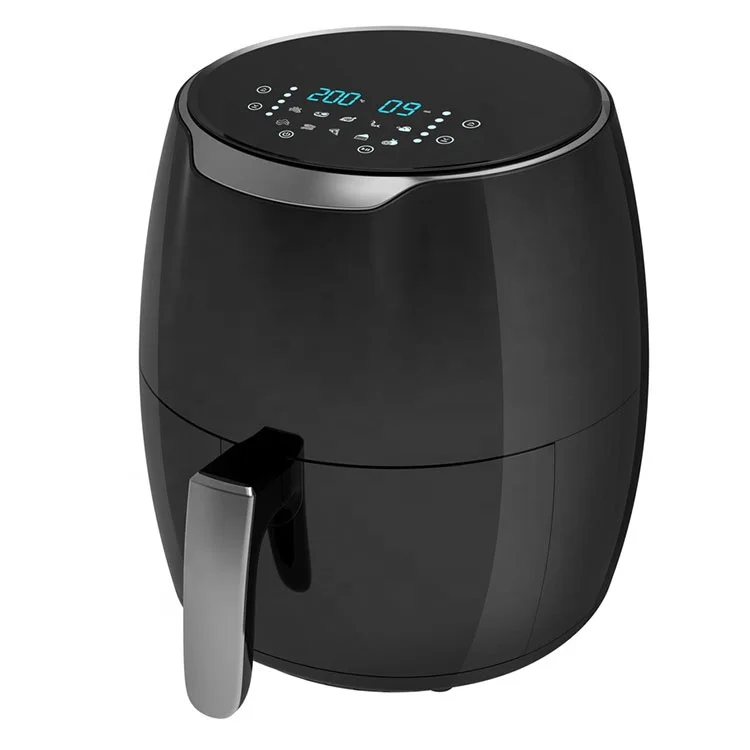 Freidora de aire con Control Digital, temporizador de 90 minutos, apagado automático, antiadherente, Apto para lavavajillas, cocina multifuncional sin aceite