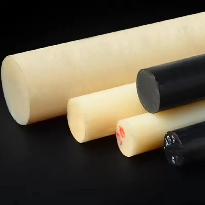 Black Beige ABS Rod CNC Machinable Plastic Round Bar Stock 6mm 8mm 10mm 12mm 15mm 20mm 25mm 30mm ~ 250mm