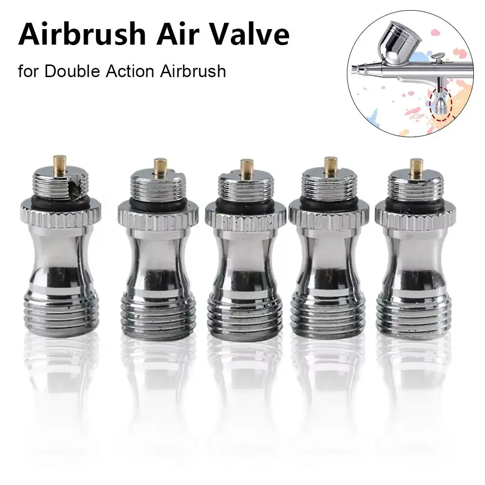 

1Pcs Durable Stainless Steel Airbrush Air Valve Universal G1/8 Paint Spray Tool Airbrush Accessories for Double Action Airbrush