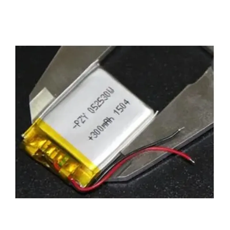 

2Pcs/Lot 502530 3.7V 300Mah Li-polymer Li-po Lithium Ion Rechargeable Battery For DM900 Drive Recorder