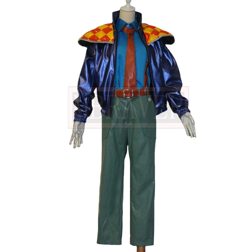 

Joseph Joestar Uniform Cosplay Costume Halloween Christmas Party Cos Custom Made Any Size