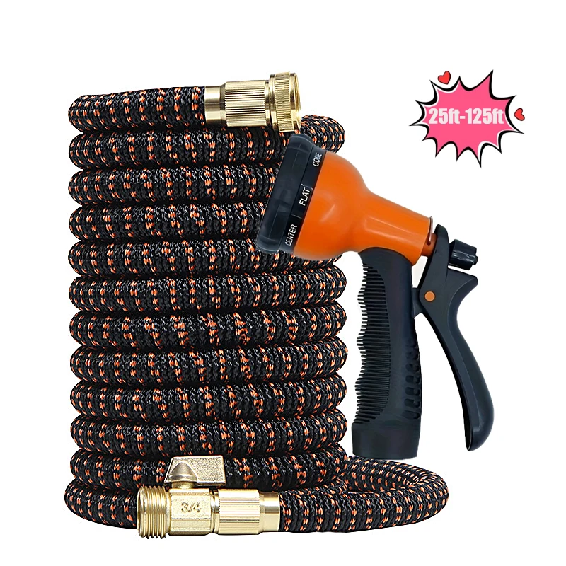 

Multi Functional Expandable Garden Hose High-pressure Adjustable Water Gun, Suitable For Car Cleaning Garden Irrigation Tools