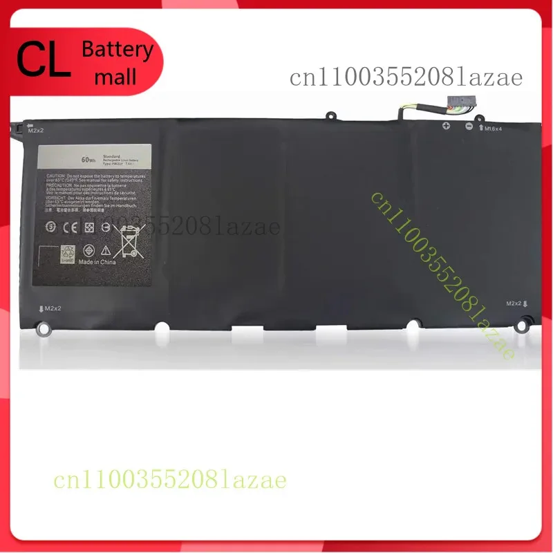 

Аккумулятор Q PW23Y для Dell XPS 13 9343-9350 XPS 13 9360 серии RNP72 0TP1GT TP1GT