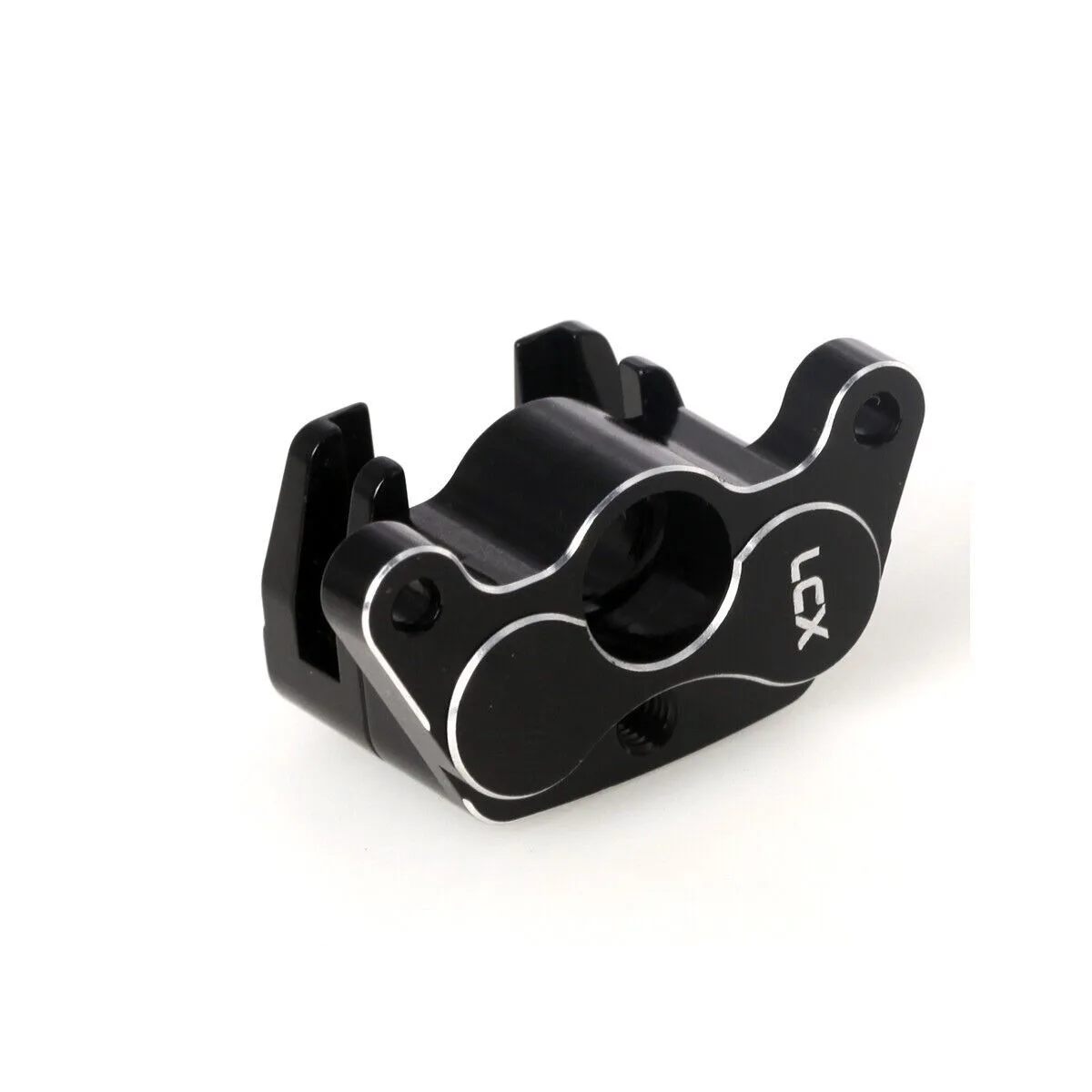 LCX Racing 1/4 RC pinza de disco de freno delantero de aluminio para motocicleta Losi Promoto-MX actualizaciones accesorios de piezas
