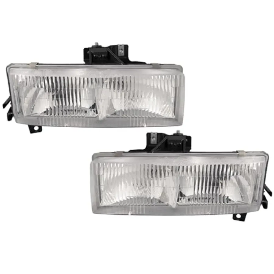 

96 97 98 99 Совместимость с Chevy Express Van Фара Композитный галогенный передний фонарь Комплект ламп для левого водителя A