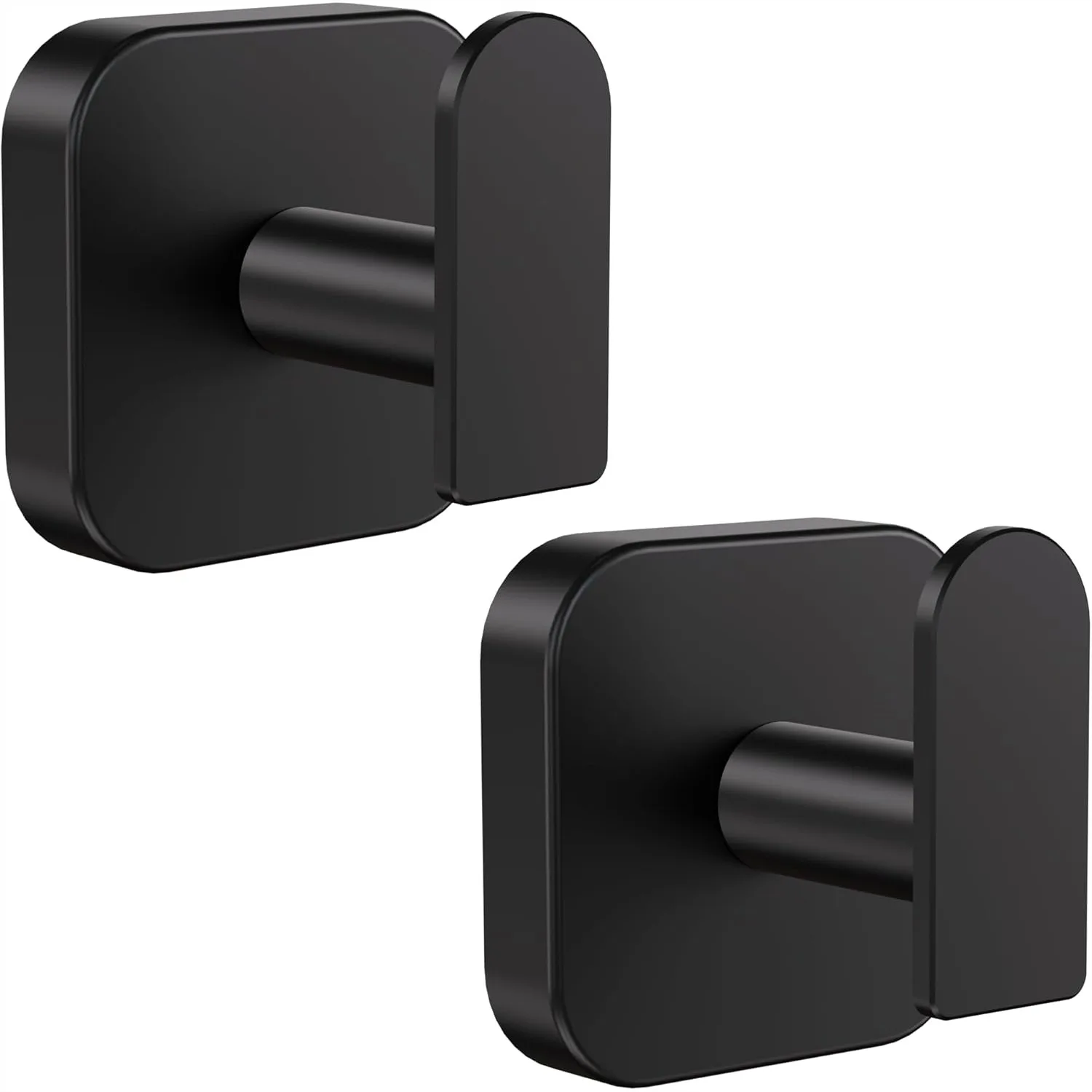 

Stainless Steel Suction Cup Hooks for Shower, Heavy Duty Wall Hooks for Hanging Towel, Coat, Robe, Hat with Strong Adhesive for