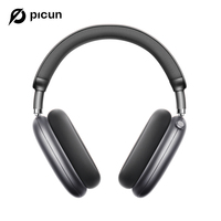 Picun F8 Pro ANC Wireless Headphones Head Tracking 3D Spatial Audio -52dB ANC HIFI Bluetooth Headset ENC HD Mic Low-Latency APP