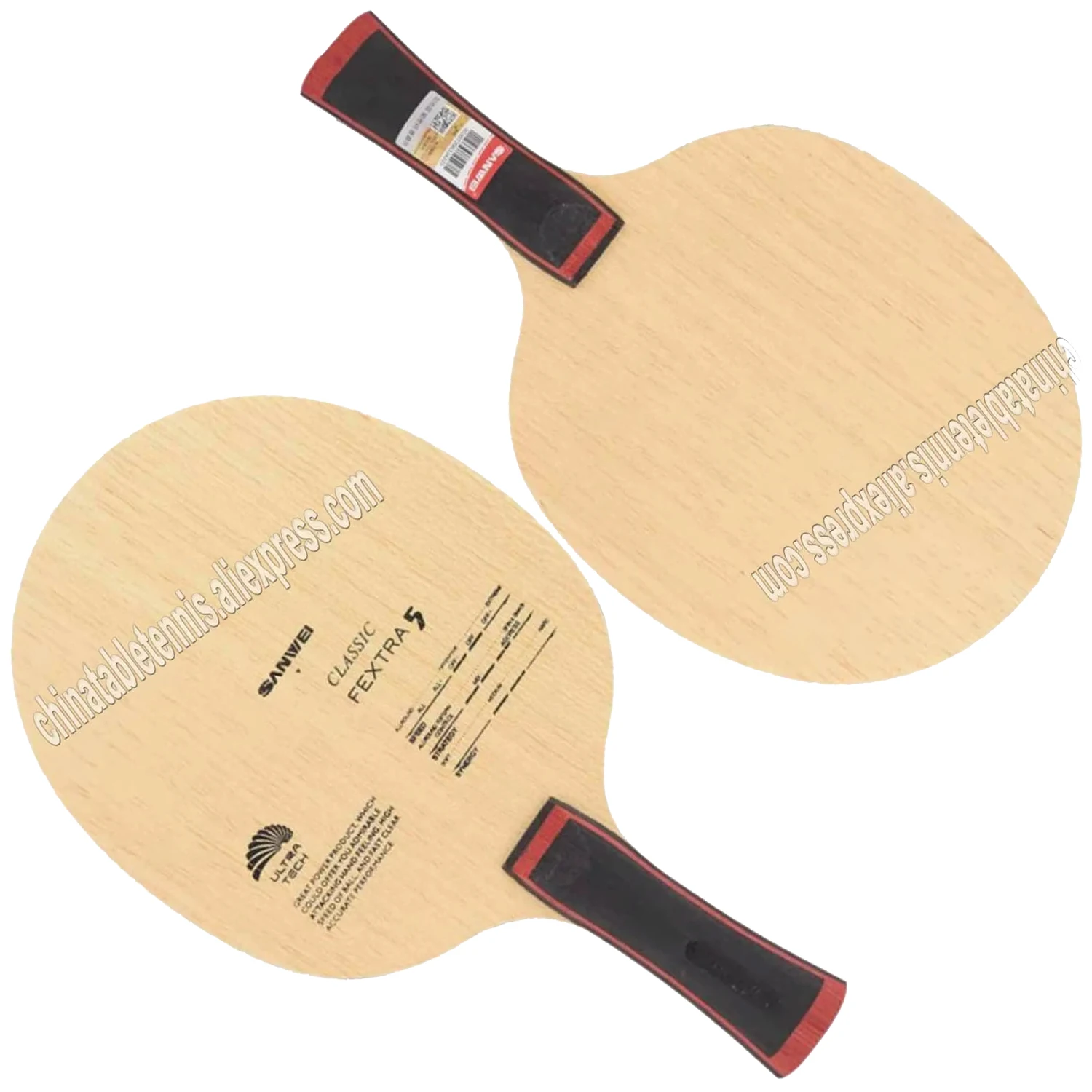 

Оригинальное лезвие для настольного тенниса SANWEI FEXTRA 5, 5-слойная деревянная универсальная ракетка Ultra Tech SANWEI для пинг-понга, весло для летучей мыши
