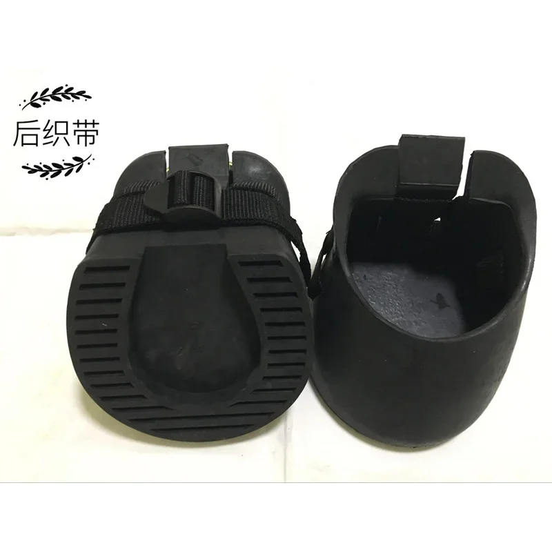 Equestrian protective shoes boots rubber palm cover hoof shoes wrist guard medicinal horse shoes non-slip pair