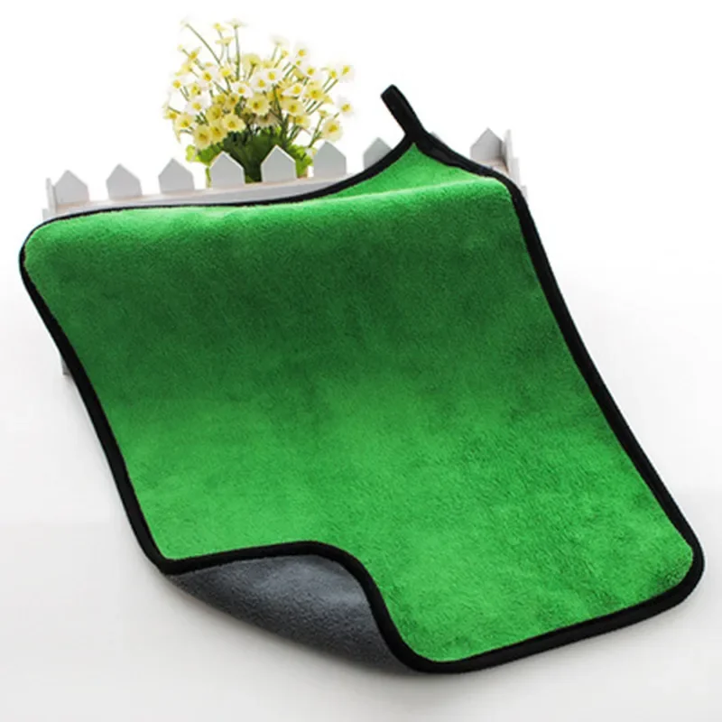 500GSM Car Wash Microfiber Towel Home Appliances Glass Cleaning Washing strong absorbent wipe car cloth special towel