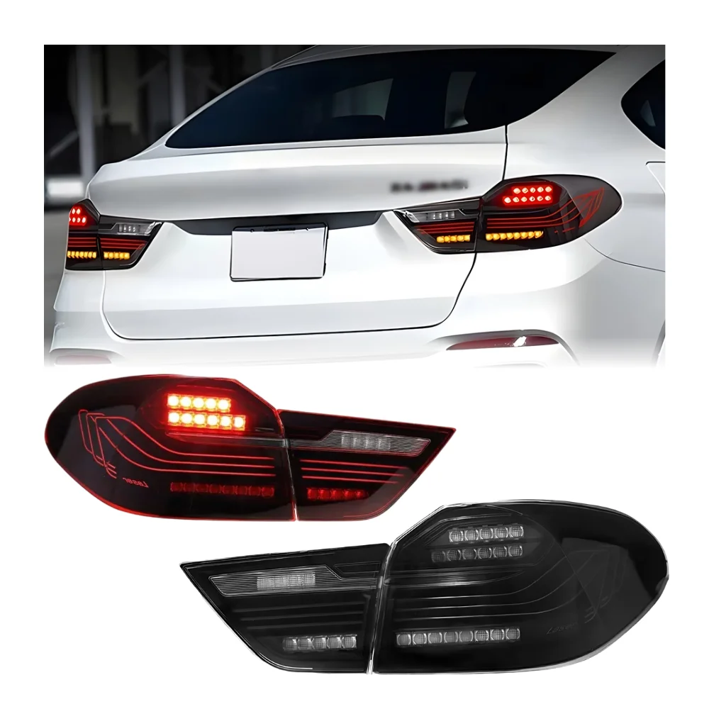 

Задние фонари CSL для BMW X4 F28 2014-2018, светодиодные, Plug and Play, с функцией дневных ходовых огней (DRL) и указателей поворота, аксессуары для тюнинга