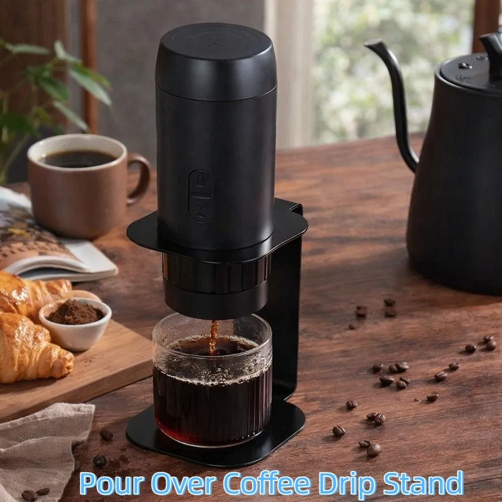 

Portable Pour Over Coffee Drip Stand Sturdy Hand Brewed Espresso Machine Stand Steel Universal Coffee Drip Holder