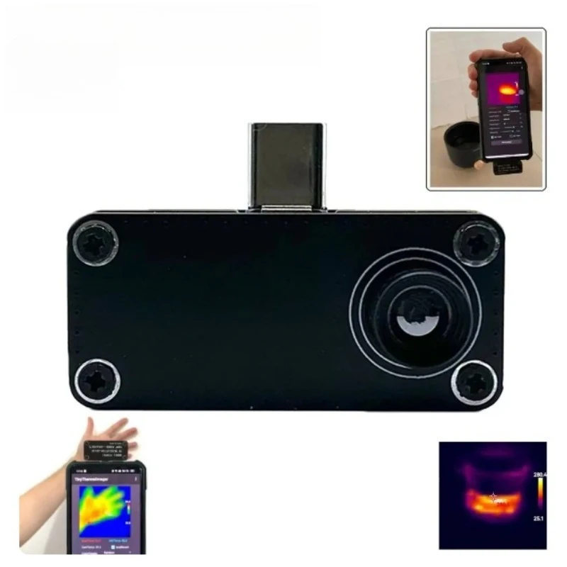 

Mobile phone thermal imager 32 * 32 resolution TIOP01typec interface temperature measurement tool thermal imager