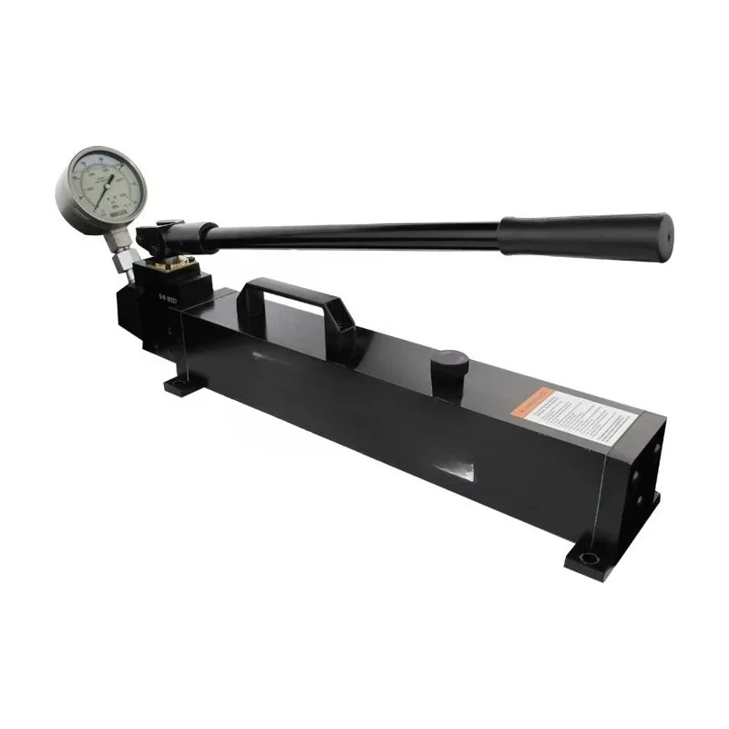 

Ultra-high pressure 1600 bar hydraulic hand pump operated with hydraulic tools