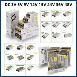LED Power Supply Lighting Transformer AC110V 220V To DC 3V 5V 9V 12V 15V 24V 36V 48V Switching Power Supply Adapter
