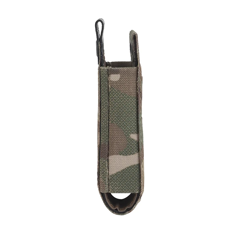 Elastic Pistol Mag Pouch 9MM Elastic 9mm Pistol Magazine Pouch Quick Access MOLLE Panel Airsoft Sidearm Organizer view 5