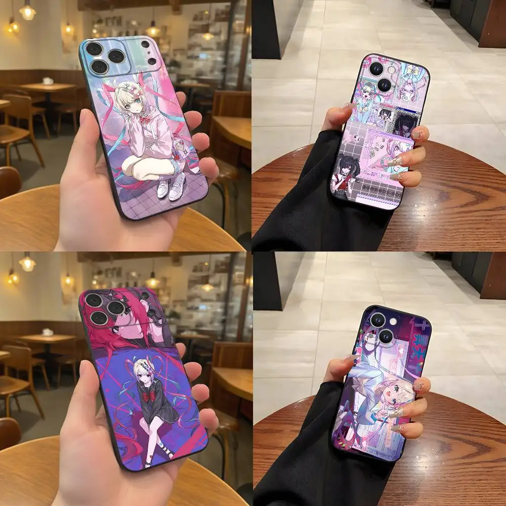 

N-Needy S-Streamer Overload Phone Case For iPhone 17,16,15,14,13,12,11,Pro,Max,Plus Black Soft Cover
