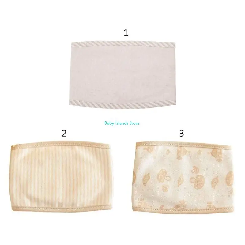 

K92D Baby Belly Band Cotton Umbilical Cord Belly Protector for Newborn Baby Sleep Tummy-Belly Wrap Infant Shower Gift