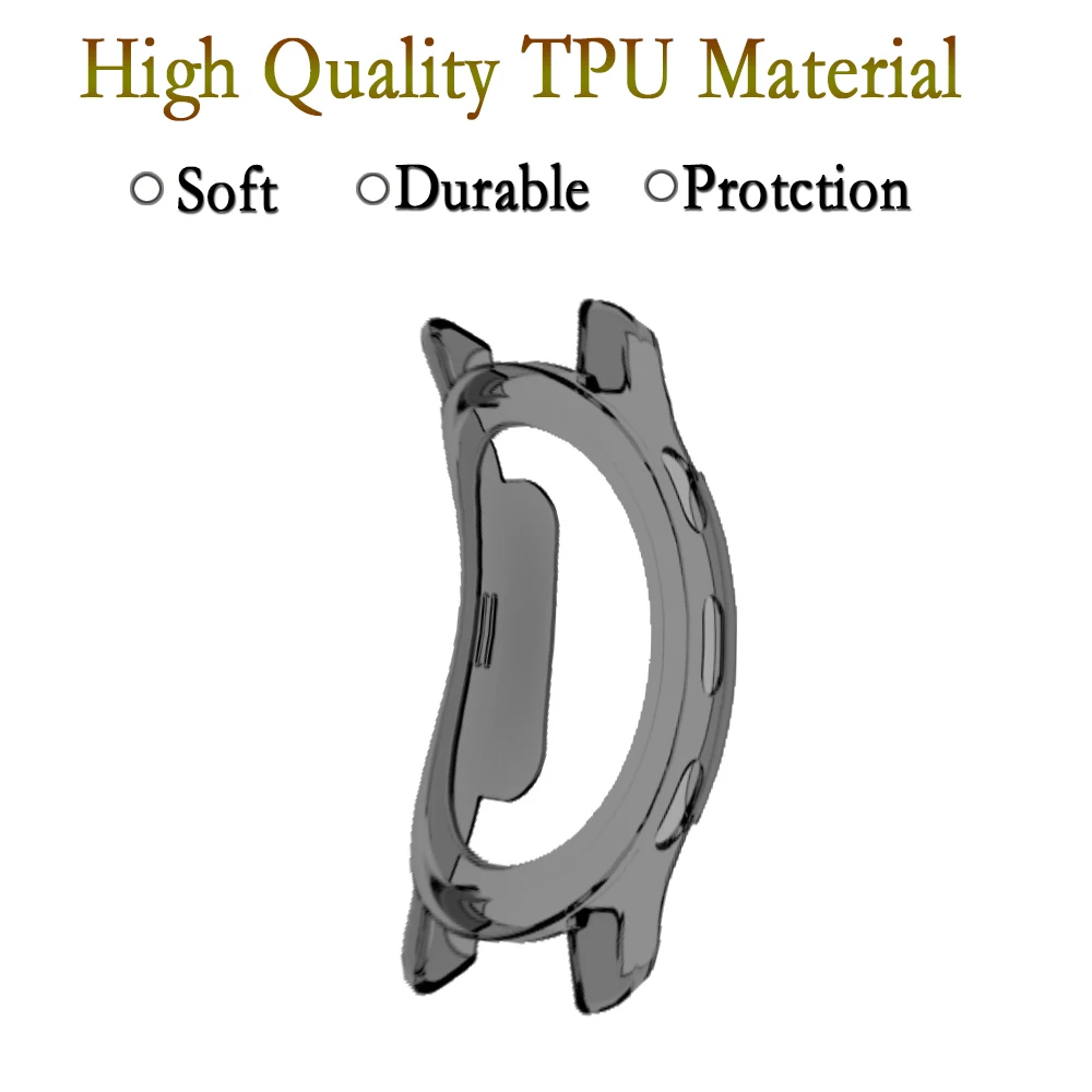 TPU Cover Case For Garmin Venu 2plus Protector Hollow Coverage Durable TPU Watch Protection Accessories
