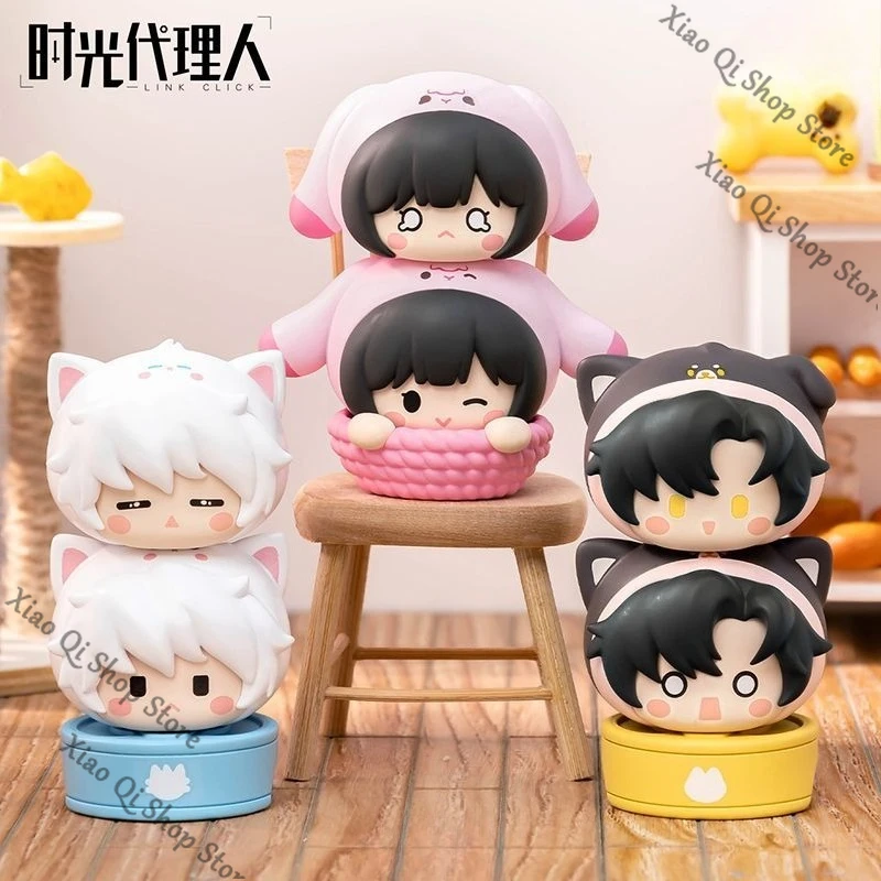 

official Genuine Link Click Anime ambitus cute pet handmade model gift box High appearance level desktop ornament