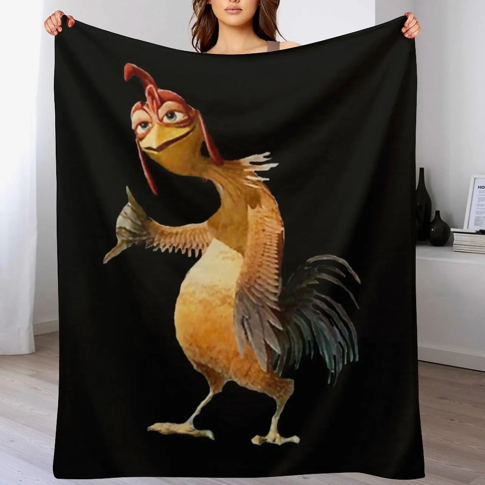 Chicken Joe funny meme Throw Blanket Bed Fashionable Moving Blankets