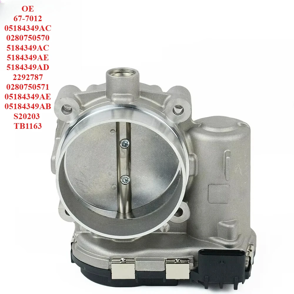 

Throttle Body 67-7012 05184349AC 0280750570 5184349AC 5184349AE 5184349AD 2292787 0280750571 05184349AE 05184349AB S20203 TB1163