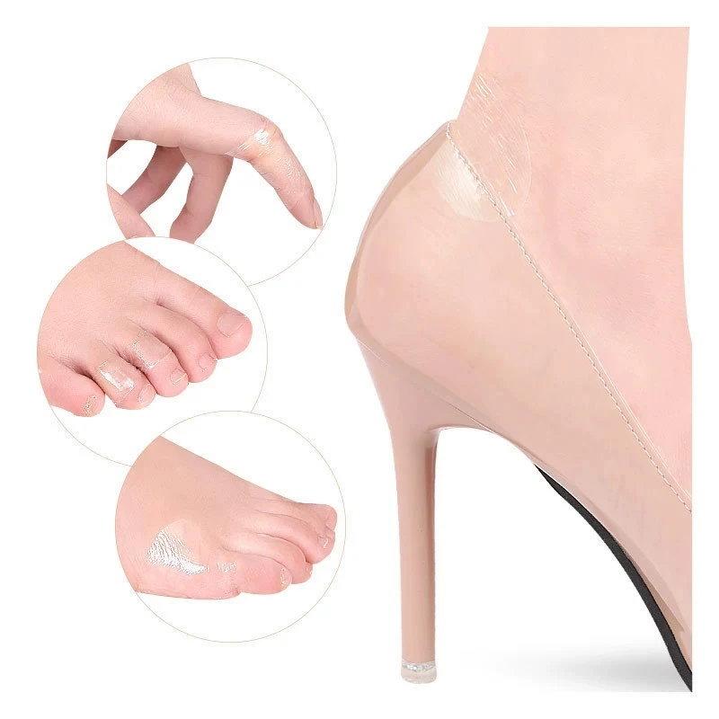40Pcs Invisible Heel Protectors Women Shoes Heel Protector Foot Care Products Waterproof Anti-wear Heel Sticker Sandal Shoe Pads