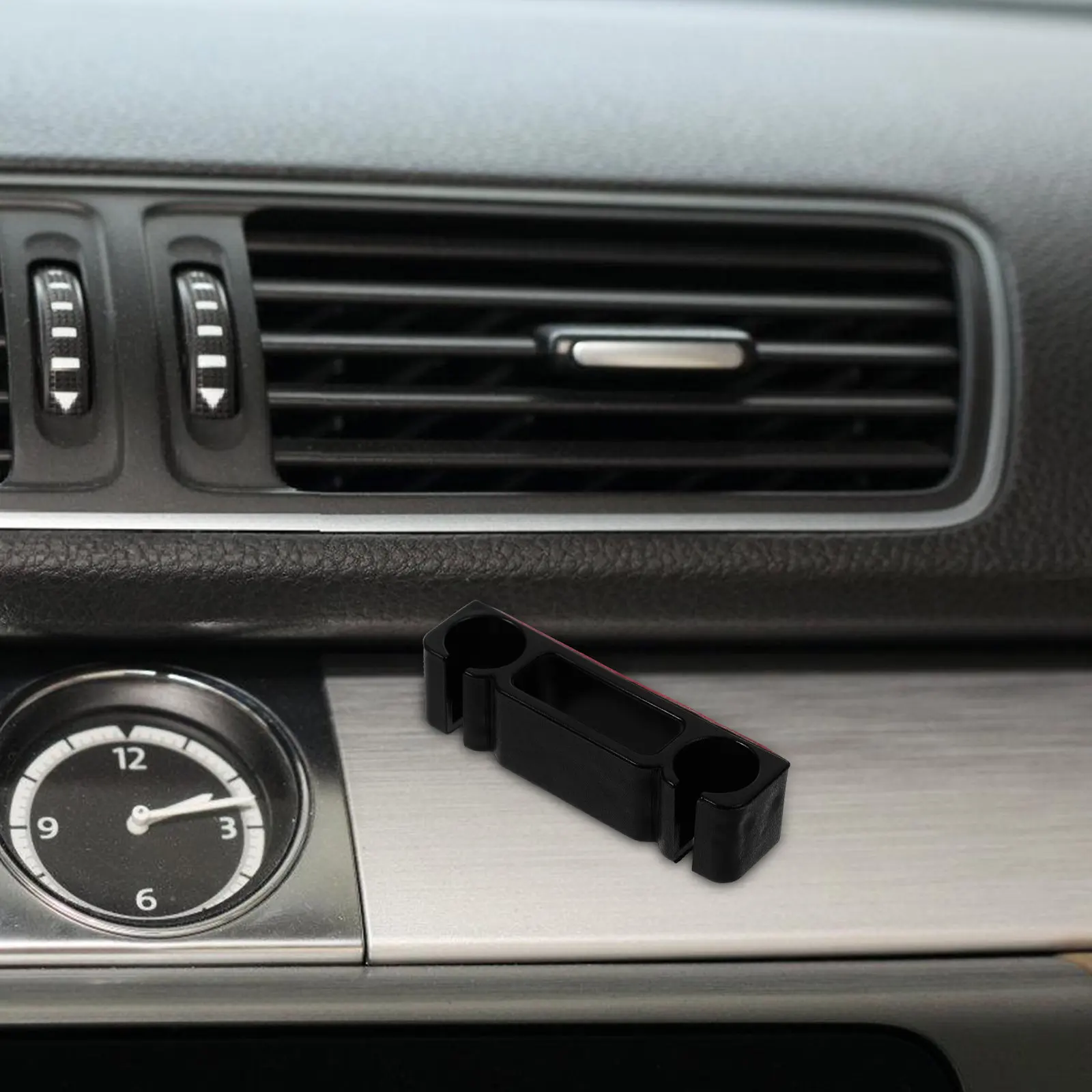 Versatile Car Cable Storage Clip ABS Material Charging Cable Holder for Phone USB Headset Wires Vehicle Desk Clutter Free