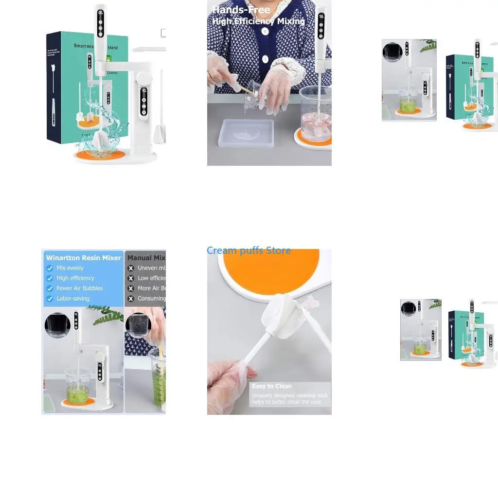 50LE Small Resin Mixer for Craft Enthusiasts and Small Studio Projects Supplies