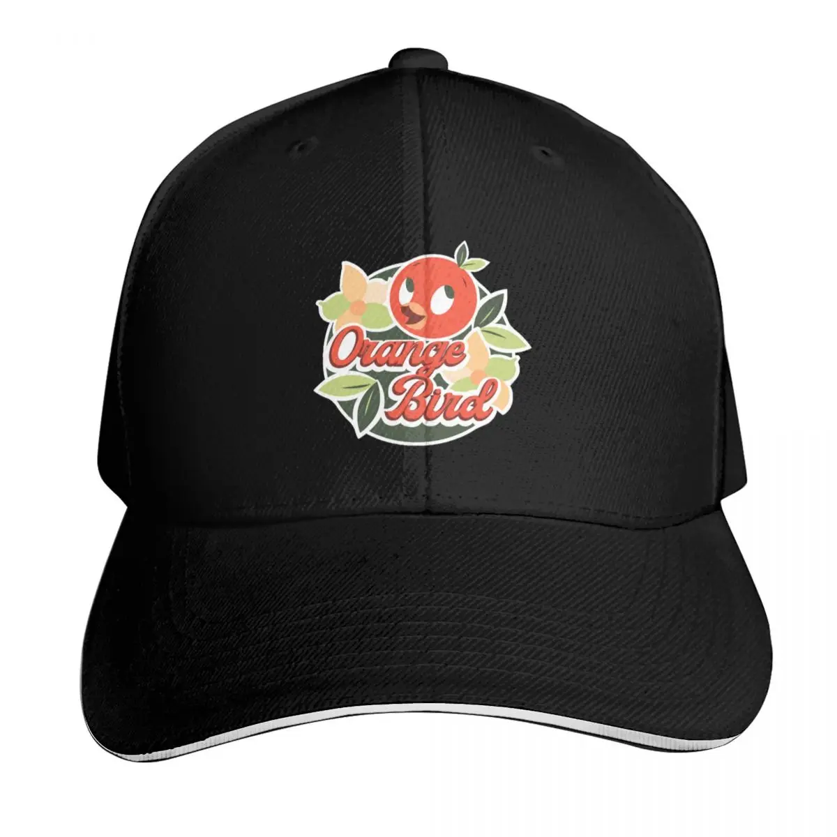 The Orange Bird Baseball Cap Lightweight Packable Gift for Him Her Casual Daily Wear
