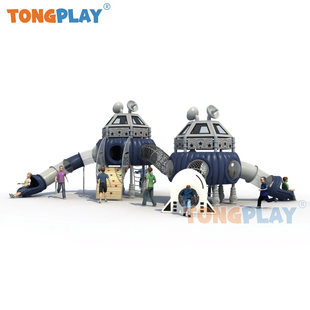 Tong play factory new hot selling medium base series climbing park attrezzature per scivoli di divertimento per bambini e parco giochi all'aperto per bambini