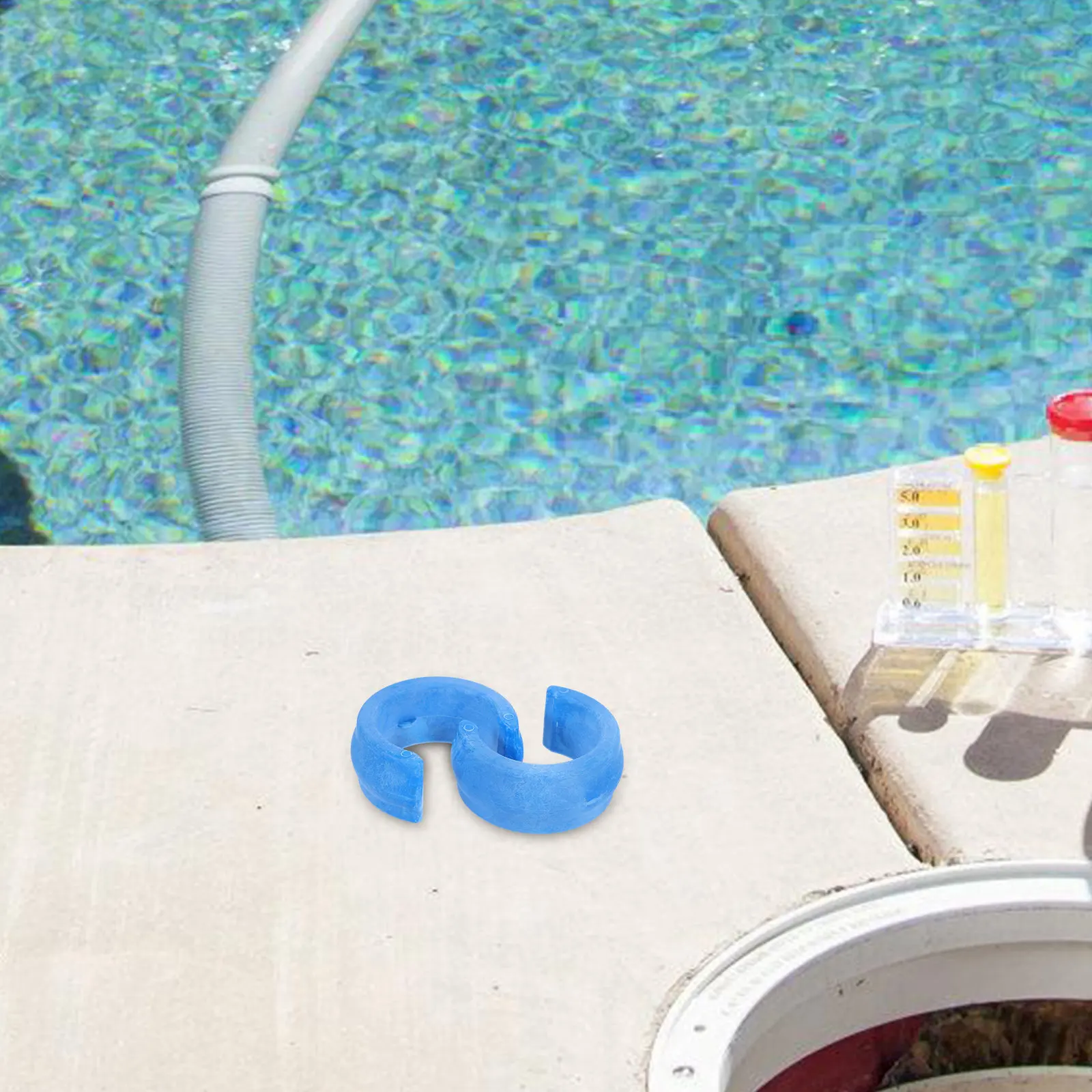 

2Pcs Hose Weight Block for Pool Cleaner Premium PP Material Enhanced Cleaning Efficiency Wide Compatibility Swimming Pool