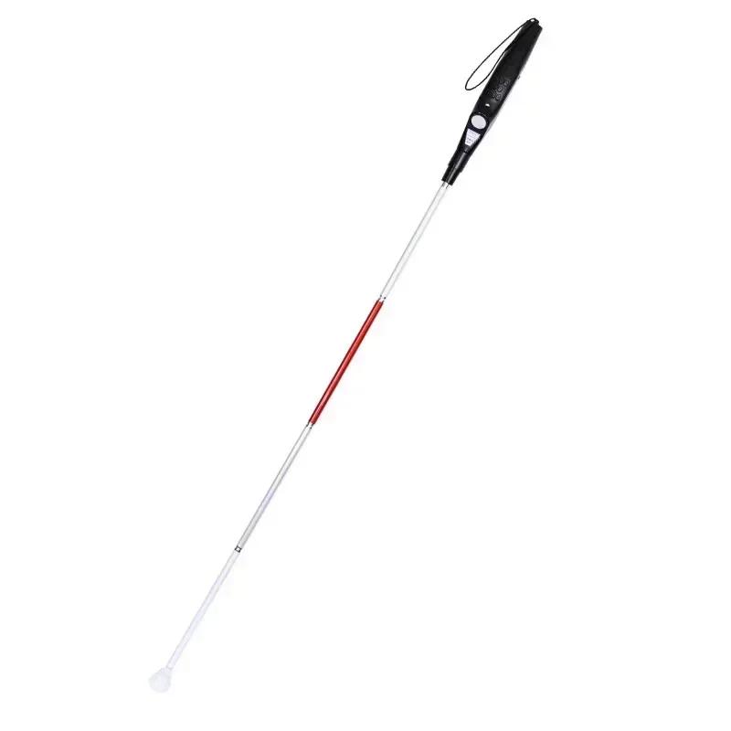 English Multi Function Clear And Loud Voice Talking Smart Cane For Blind And Visually Impaired Or Elderly