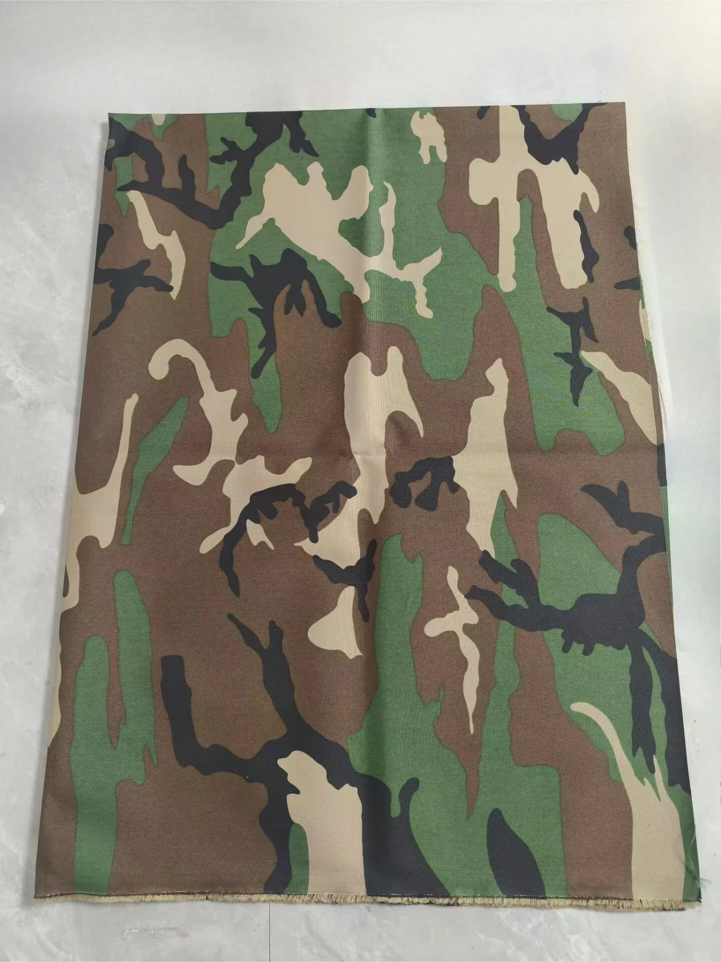 500D Nylon US Woodland Camo Fabric Waterproof Tactical Material Pull-Up Vest Customization Grade Outdoor Combat Gear