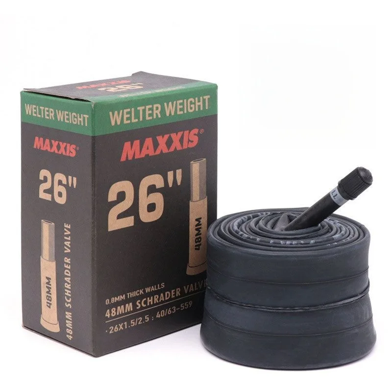 Maxxis Mountain Bike Inner Tube 26 Inch .50/.75/.95/2.25/2.25/2.4/2.35 Bicycle Inner Tube Tire Inner Tube for Mountain Bike