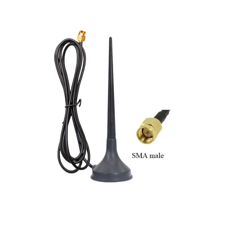 600-6000MHz 12dbi high gain waterproof magnetic mount GSM 3g 4g 5g aerial SMA male outdoor use lte 4g 5g whip car antenna