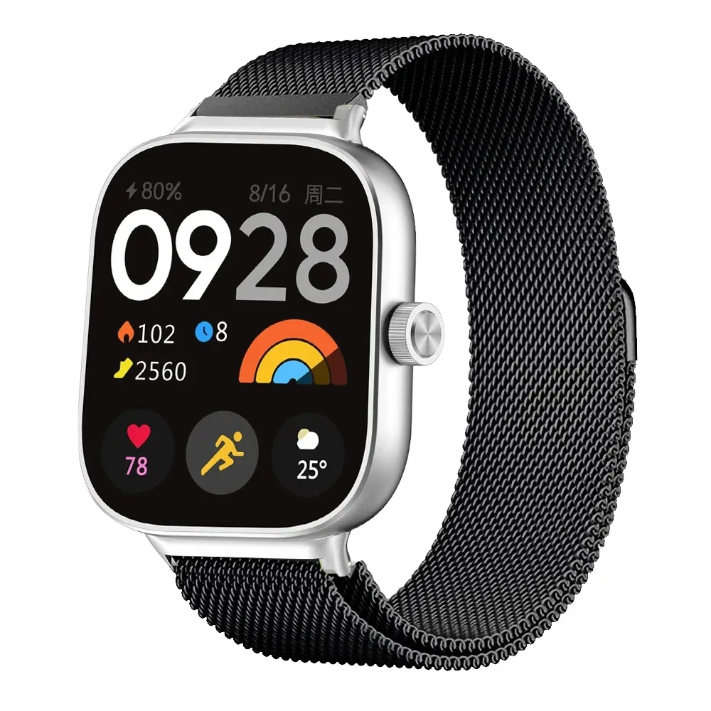 Milanese Loop Band For Redmi watch 5/4 Smartwatch Bracelet For Mi band 8pro/9 pro Wristband Replacement Metal Strap Accessories image 4
