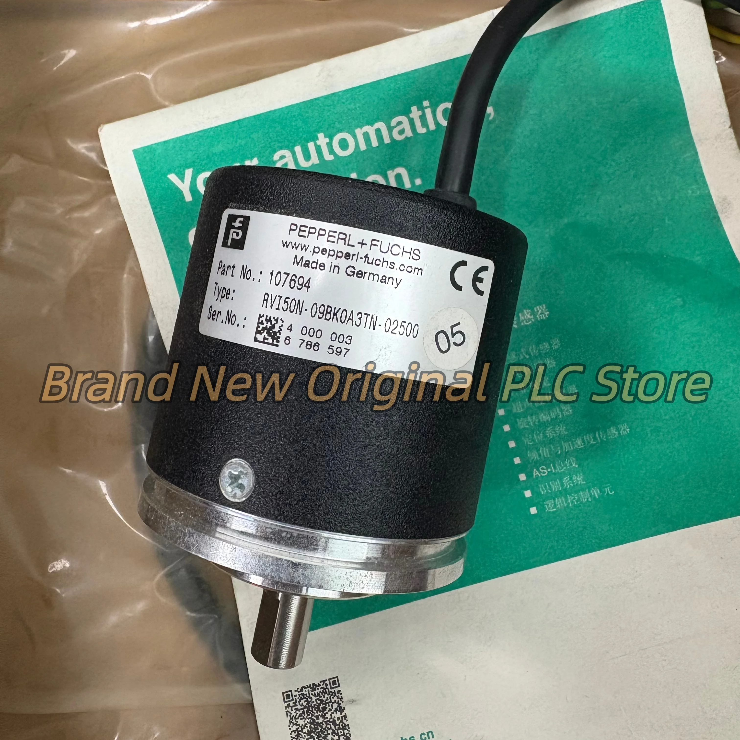 

encoder RVI50N-09BK0A3TN-02500 new in box