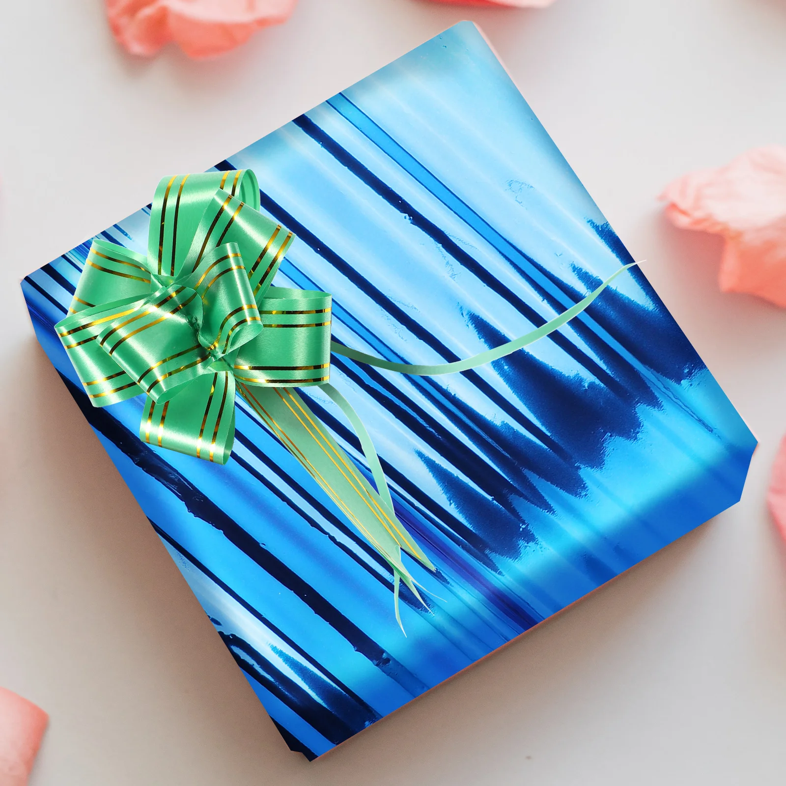 

Sequin Gloss Wrapping Paper Iridescent Gift Packaging Decorative Craft Bright ABS Material Festival Birthday Present